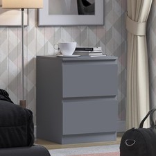2 Drawer Bedside Table