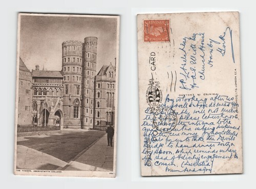 Vintage postcard the - the, towers