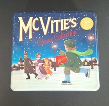 McVities Classic Christmas  Collection  Biscuit Tin