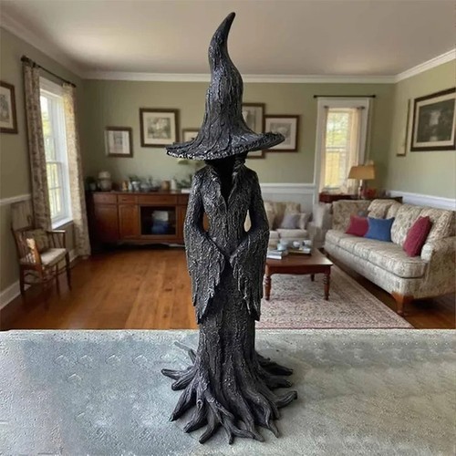 Witch statue resin craft - resin,