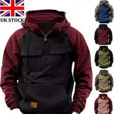 Mens Cargo Sweatshirt Hoodies
