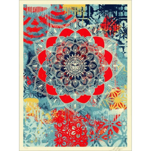 Shepard fairey screen - shepard,