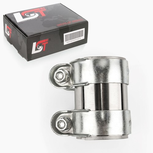 Pipe connector double clamp