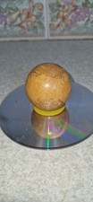 ANTIQUE 18TH c BILLIARD BALL / CUE BALL / POOL SNOOKER BALL 117g A#