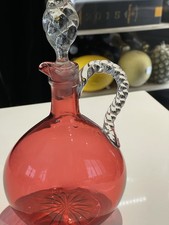 Antique Cranberry Glass