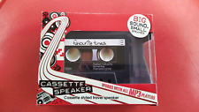 Novelty Cassette shaped portable speaker -  3.5 mm Jack plug connection