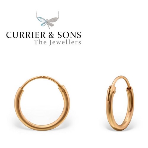 14ct rose gold plated 925 - gold-plated,