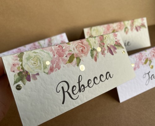 Personalised name pink - 6x,
