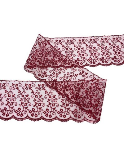 Lace tulle ribbon high 7cm - lace,