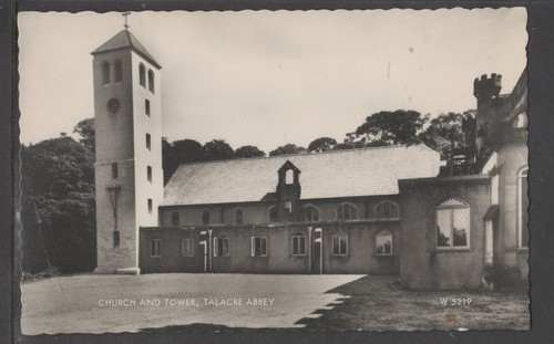 Postcard church tower - postcard,