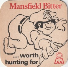 BEER MAT - MANSFIELD BREWERY -