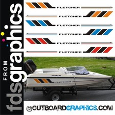 Pair of Fletcher speedboat