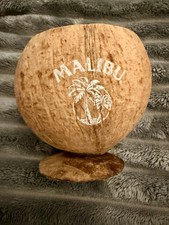 Vintage Malibu-branded coconut