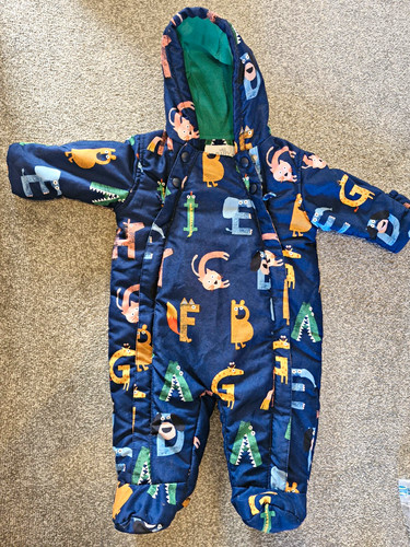 Baby unisex hooded padded - m&s,