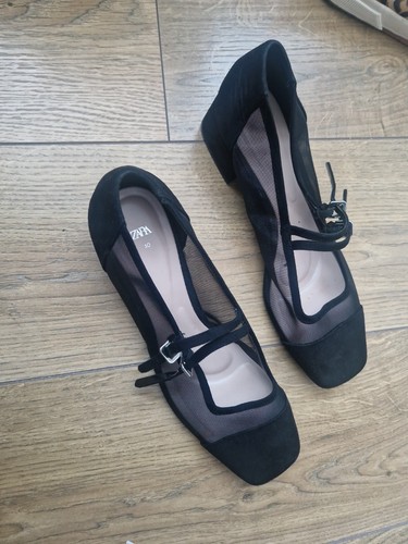 Zara women black mary jane - mary,