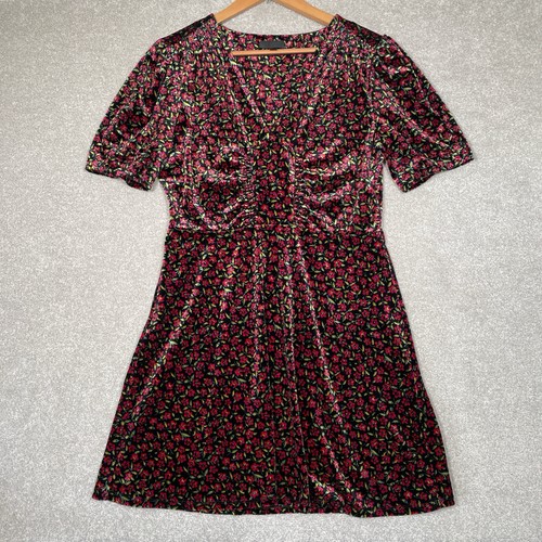 Topshop velvet velour mini - /,