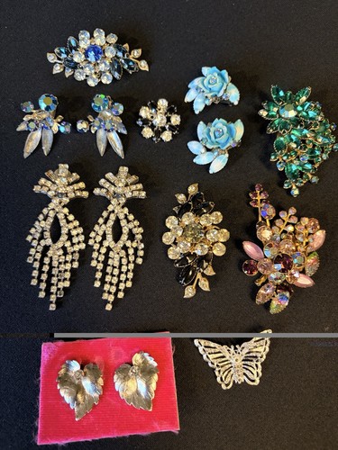 Vintage mixed brooches - vintage,