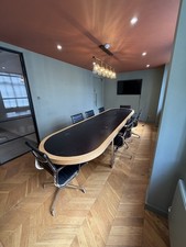 Set boardroom table 8 eames - -,