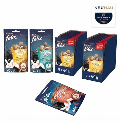 Felix goody bag cat - felix, treats