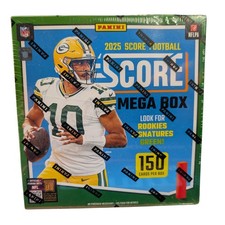 2025 Panini SCORE NFL American Football Cards Sealed Mega Box