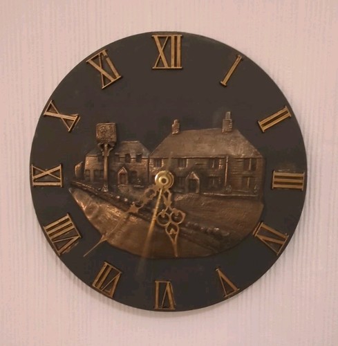 Cornwall slate clock made in - cornwall,