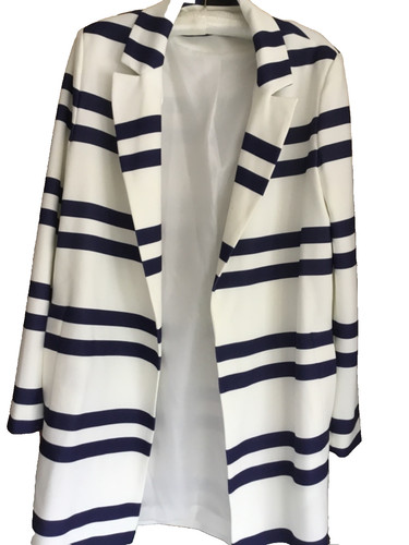 Wallis navy and off white - off,