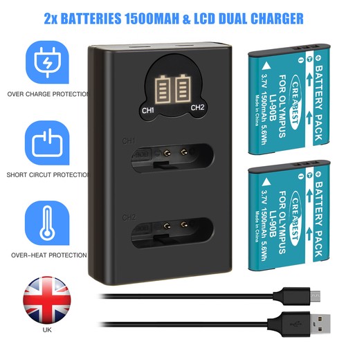 1500mah 90b li 92b - li-90b, li-92b