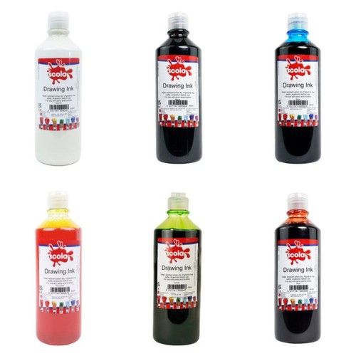 Scola drawing ink 600ml - ink,