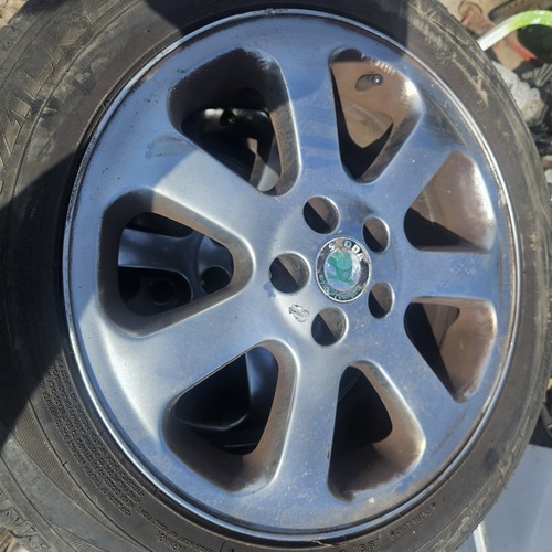 Skoda alloy wheels set - skoda,