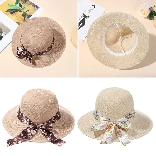 Ladies women sun - sun, straw