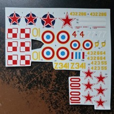 1/72 RS Model P-39 Airacobra part kit decals 