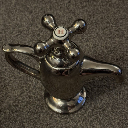 Chrome tap teapot - teapot,