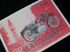 MATCHLESS 1953 MOTORCYCLE