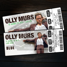 Olly Murs Music Concert Ticket 2025 Tour | Personalized Gift Reveal | Custom