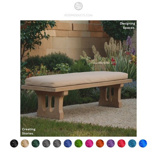 Bench seating pads will - seating,