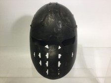 Spangenhelm Viking-Style Helmet, Handmade Reproduction, Blackened Steel
