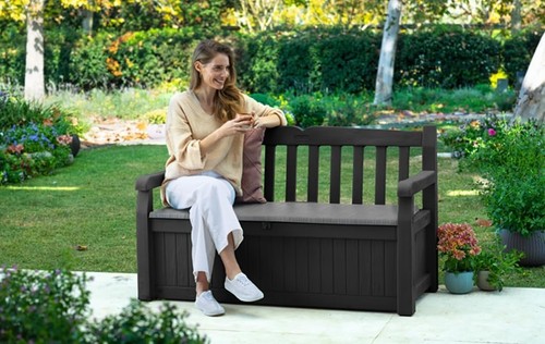 Keter eden grey - grey, bench