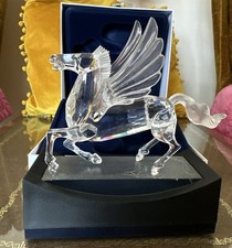 Swarovski Crystal The Pegasus released in 1998 by Adi Stocker with Stand