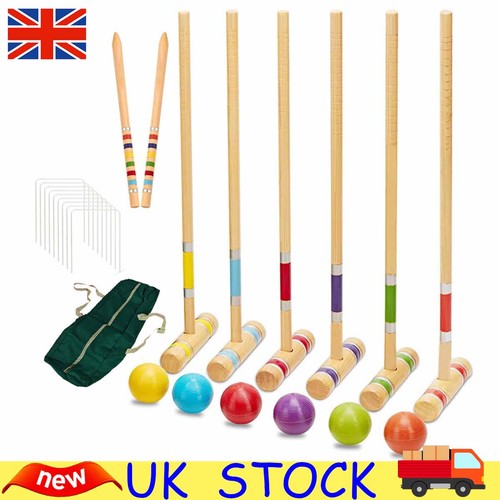 Six player croquet set - six,