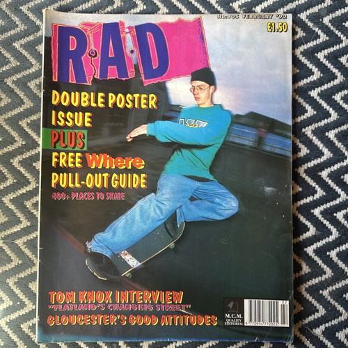 Rad magazine habgood - rad, cover