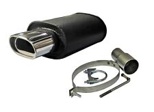 AUDI A3 A4 A6 100 80 SPORTS PERFORMANCE UNIVERSAL EXHAUST BACK BOX 002-AUDI