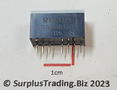 Recom rs3 4815d - recom, dc/dc