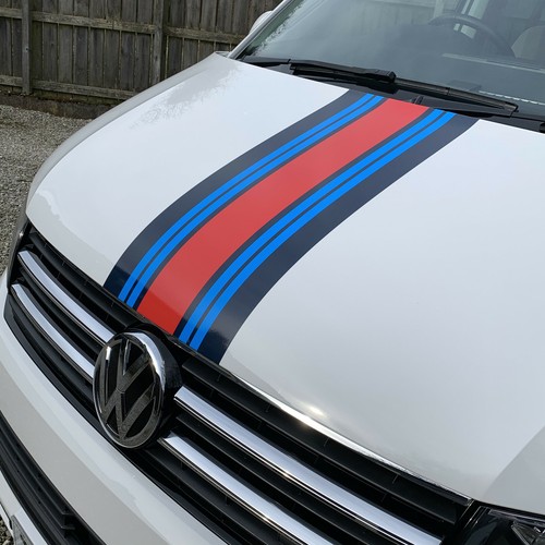 Martini bonnet stripe sticker - bonnet,