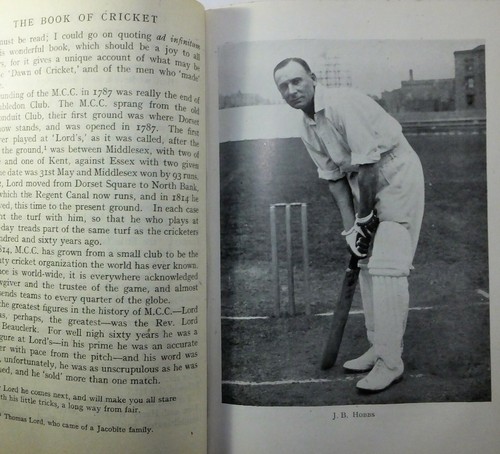 The book cricket sir pelham - the,