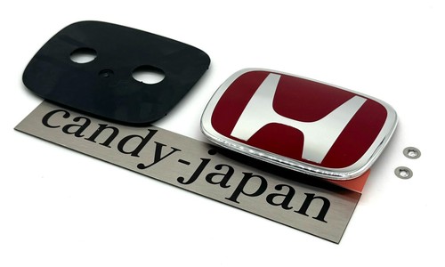 Honda genuine front grille red - front,