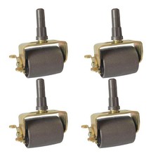 Bed Casters, Bed Frame Wheels Rollers for Bed Replacement Parts Heavy2608