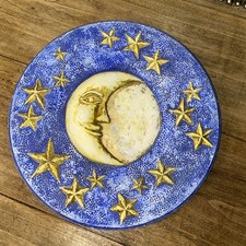 Plaster Moon ans Stars wall