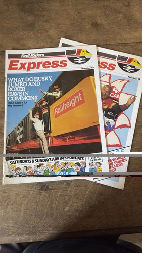 Rail riders magazines nos - rail,