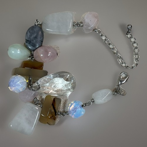 Mixed chunky natural gemstone - mixed,