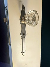 Vintage Dull Nickel Full Door